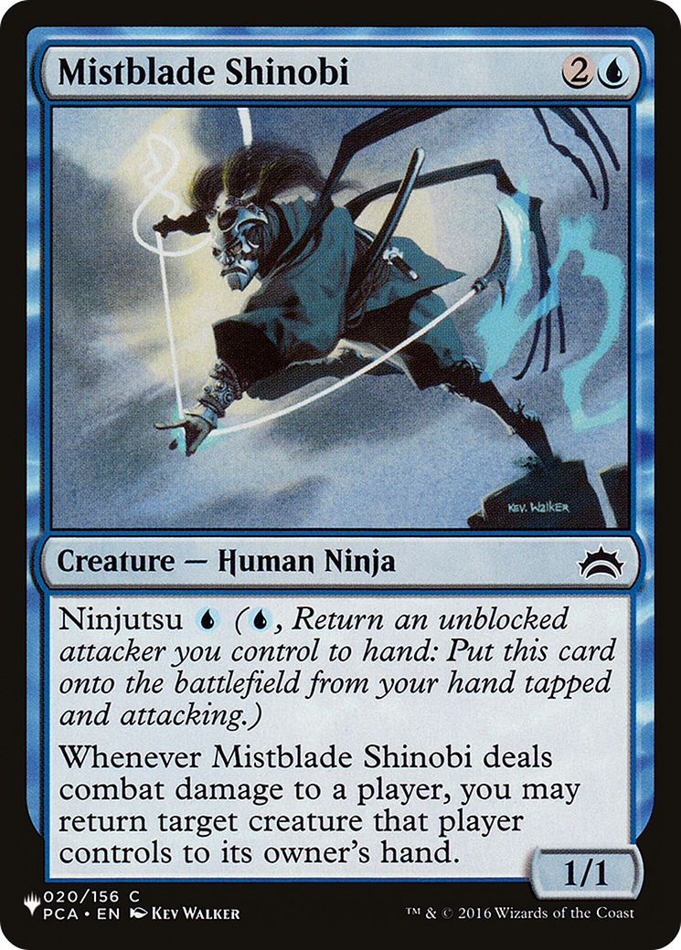 Mistblade Shinobi [The List Reprints] | Gamer Loot