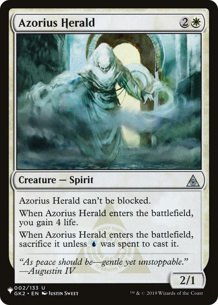 Azorius Herald [The List Reprints] | Gamer Loot