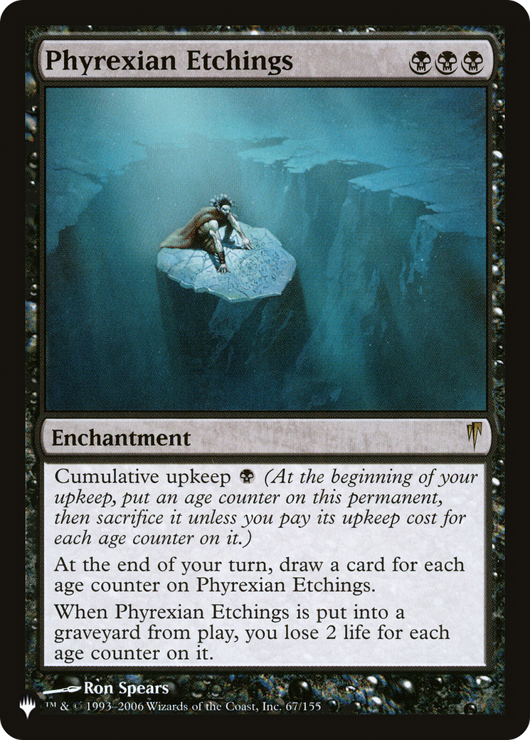 Phyrexian Etchings [The List] | Gamer Loot