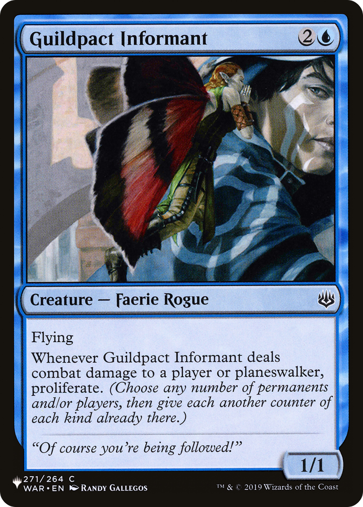 Guildpact Informant [The List Reprints] | Gamer Loot