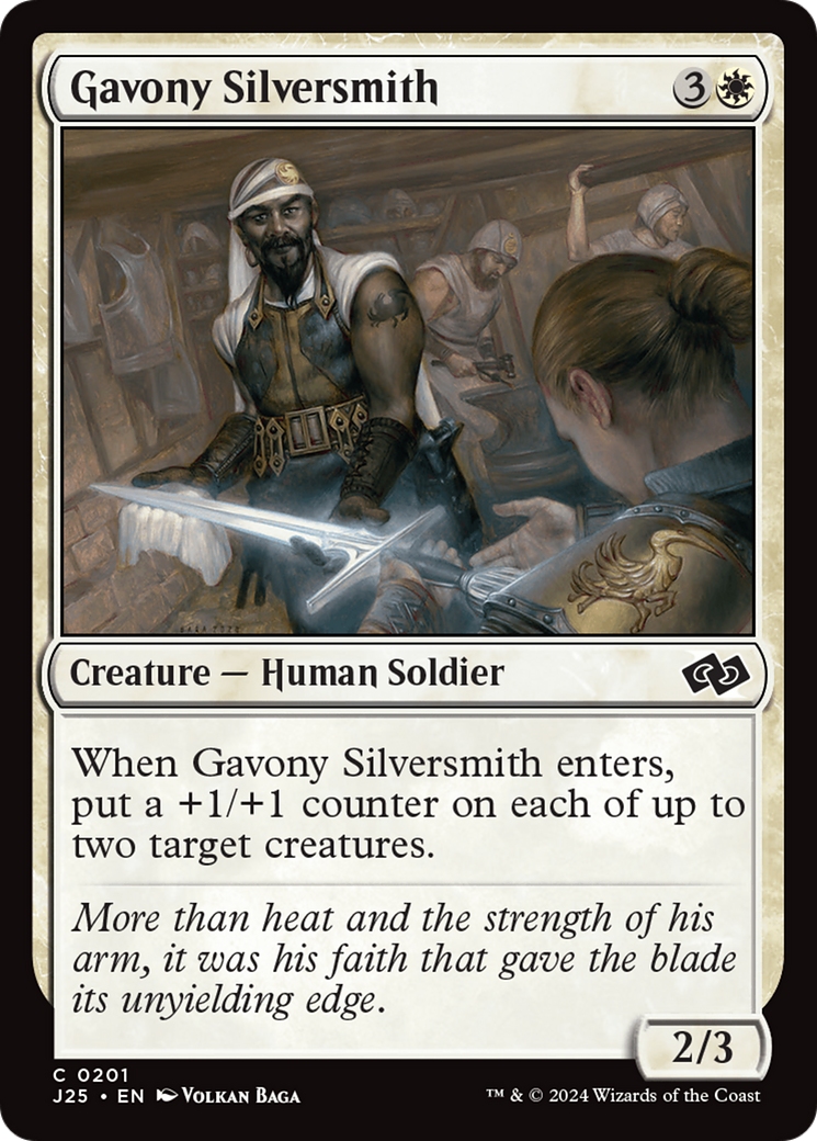 Gavony Silversmith [Foundations Jumpstart] | Gamer Loot