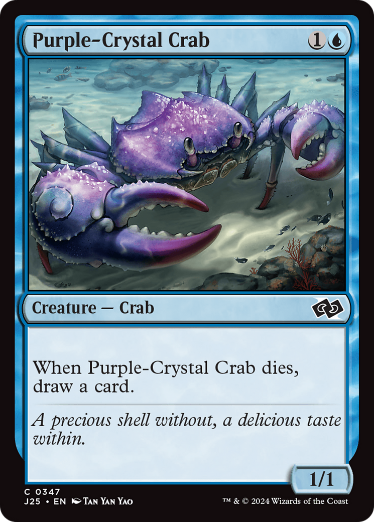 Purple-Crystal Crab [Foundations Jumpstart] | Gamer Loot