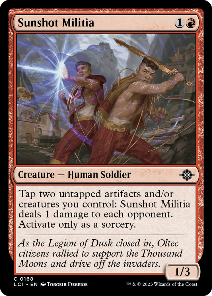 Sunshot Militia [The Lost Caverns of Ixalan] | Gamer Loot