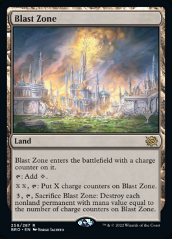 Blast Zone (Promo Pack) [The Brothers' War Promos] | Gamer Loot