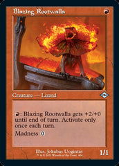 Blazing Rootwalla (Retro Foil Etched) [Modern Horizons 2] | Gamer Loot