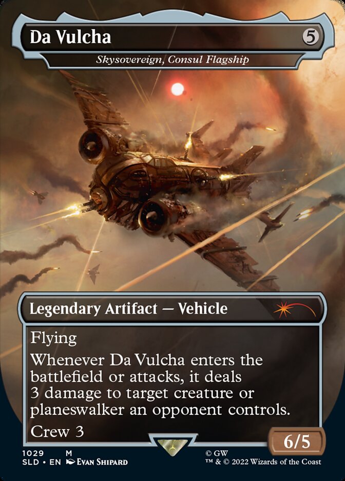 Da Vulcha - Skysovereign, Consul Flagship (Borderless) [Secret Lair Drop Series] | Gamer Loot