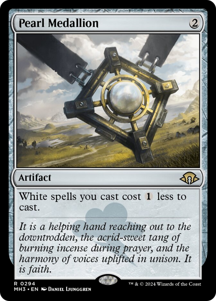 Pearl Medallion [Modern Horizons 3] | Gamer Loot