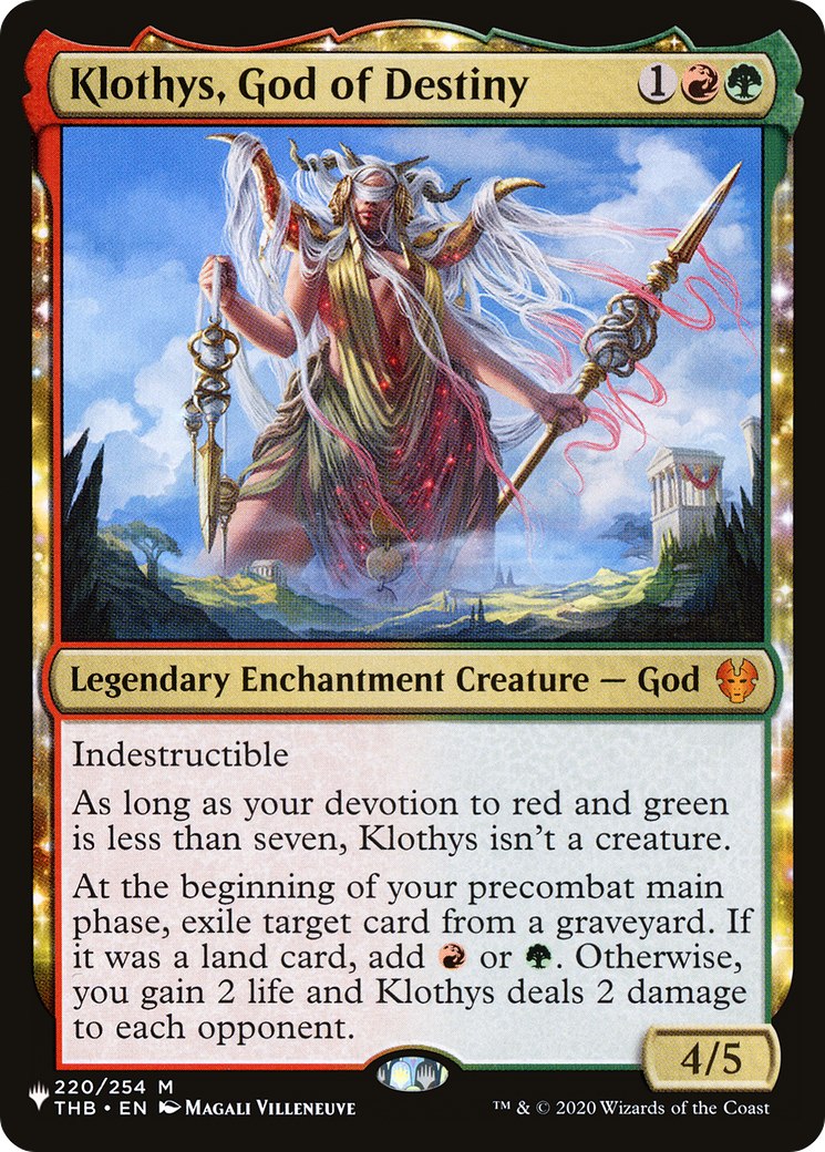 Klothys, God of Destiny [The List] | Gamer Loot