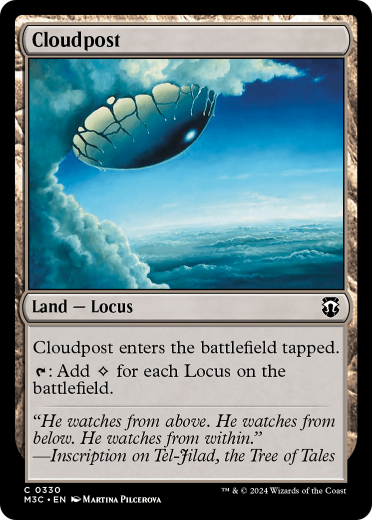 Cloudpost (Ripple Foil) [Modern Horizons 3 Commander] | Gamer Loot