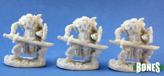 Reaper Bones Miniatures: Orc Swordsman (3) | Gamer Loot