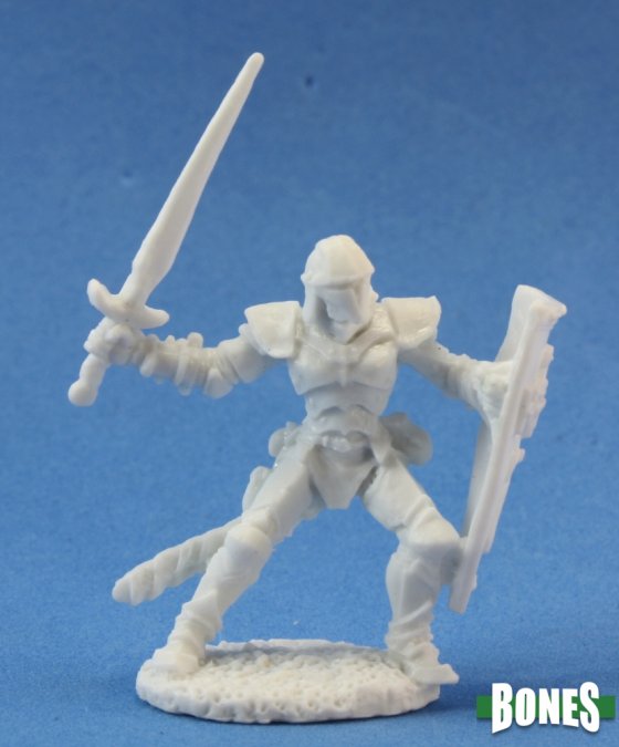 Reaper Bones Miniatures: Human Warrior Barnabas | Gamer Loot
