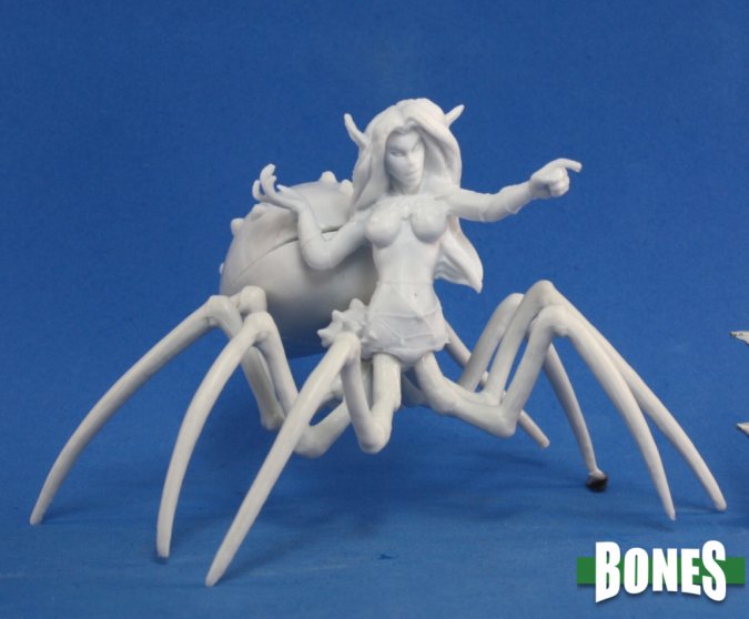 Reaper Bones Miniatures: Shaerileth, Spider Demoness | Gamer Loot