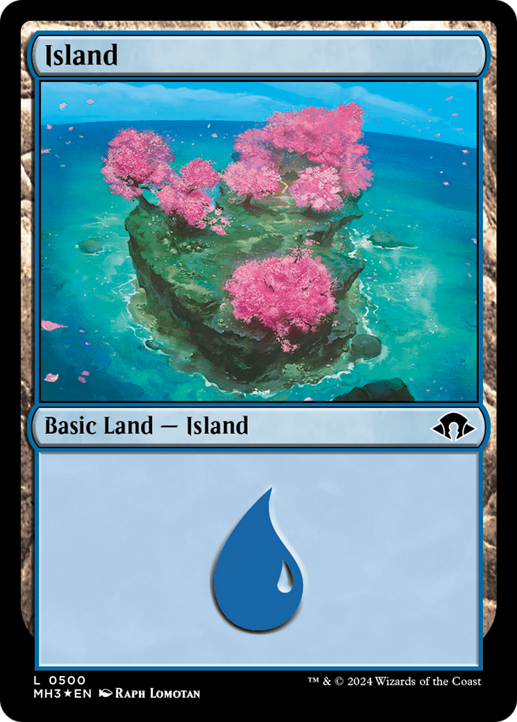 Island (0500) (Ripple Foil) [Modern Horizons 3] | Gamer Loot