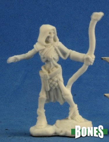 Reaper Bones Miniatures: Skeleton Guardian Archer (3) | Gamer Loot