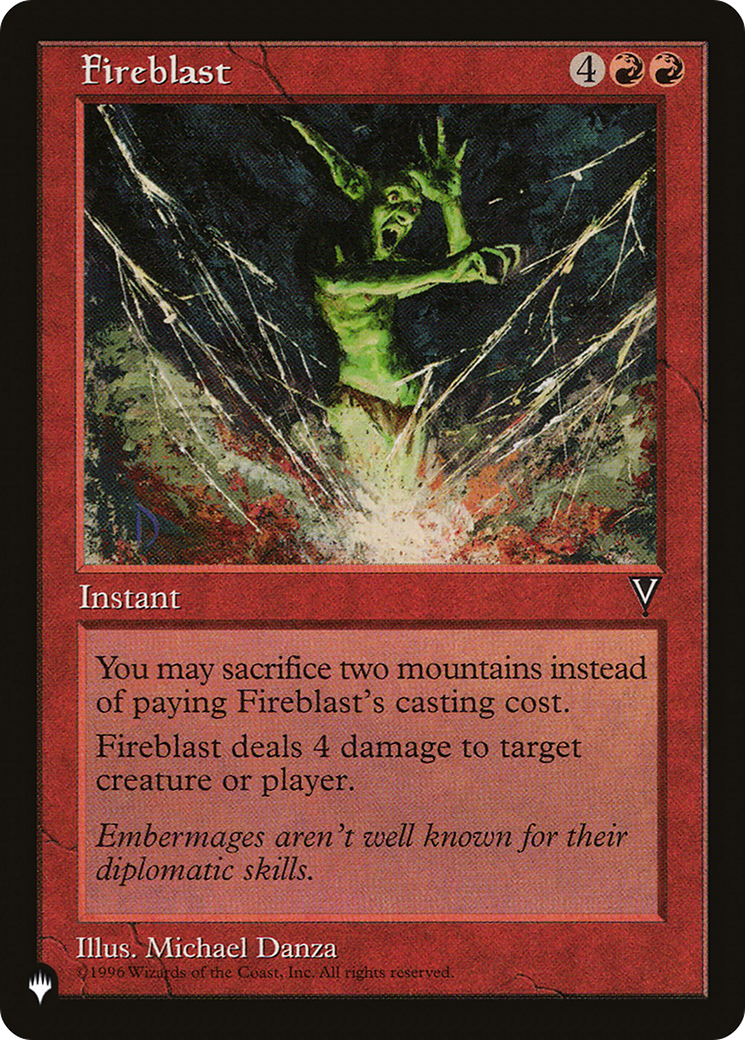 Fireblast [The List] | Gamer Loot