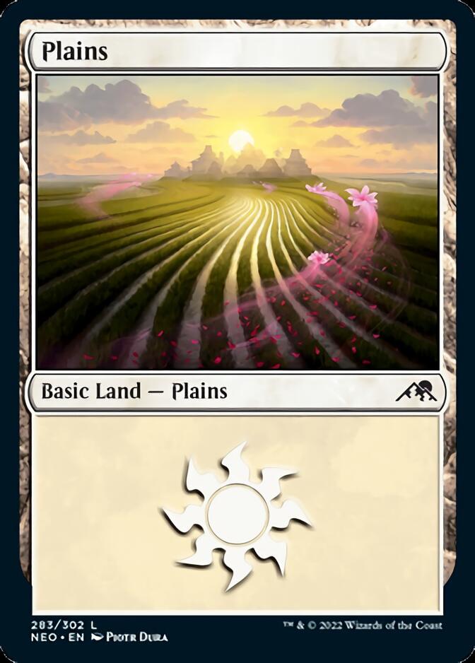 Plains (283) [Kamigawa: Neon Dynasty] | Gamer Loot
