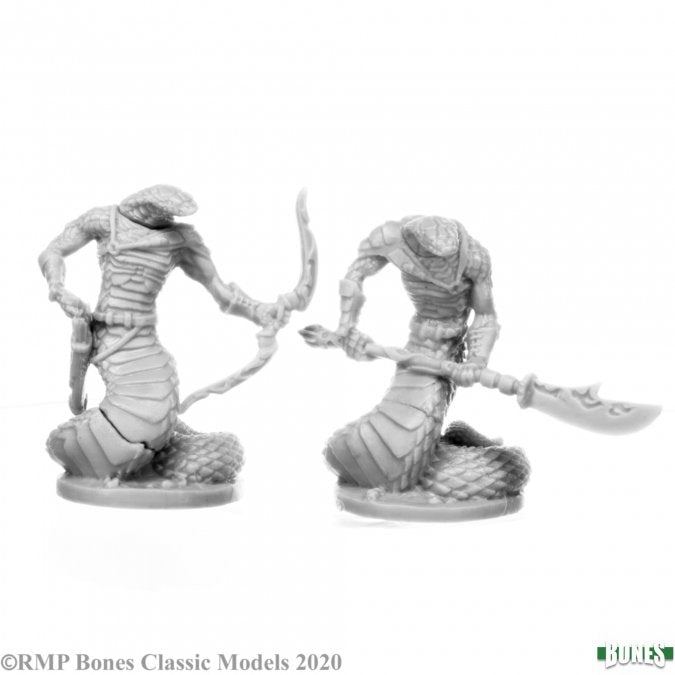 Reaper Bones Miniatures: Negendra Warriors II (2) | Gamer Loot