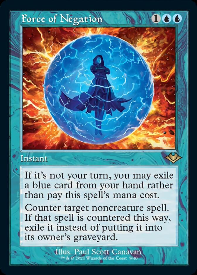 Force of Negation (Retro Foil Etched) [Modern Horizons] | Gamer Loot
