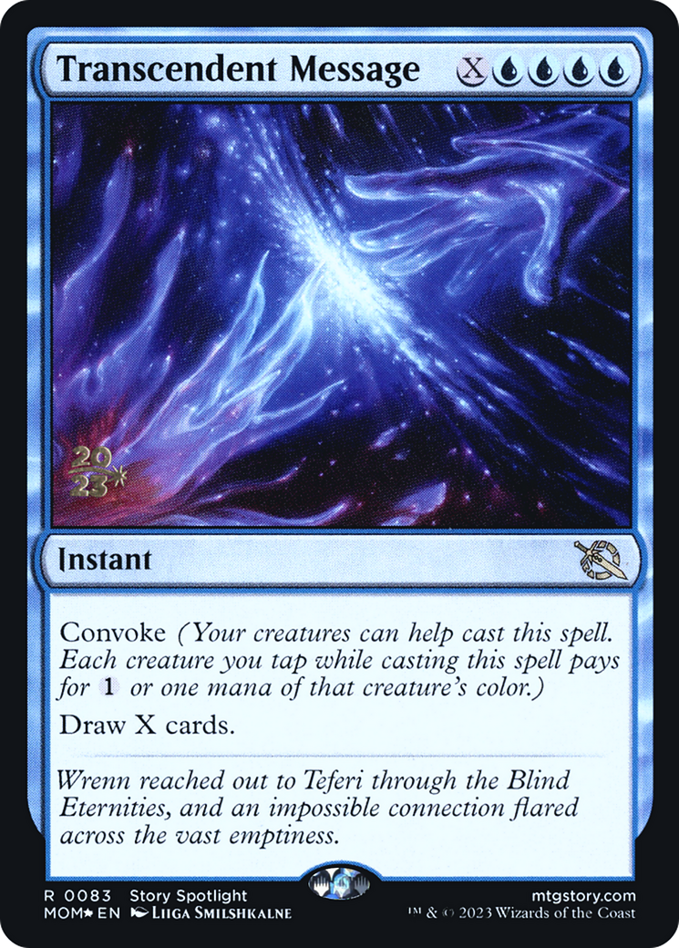 Transcendent Message [March of the Machine Prerelease Promos] | Gamer Loot