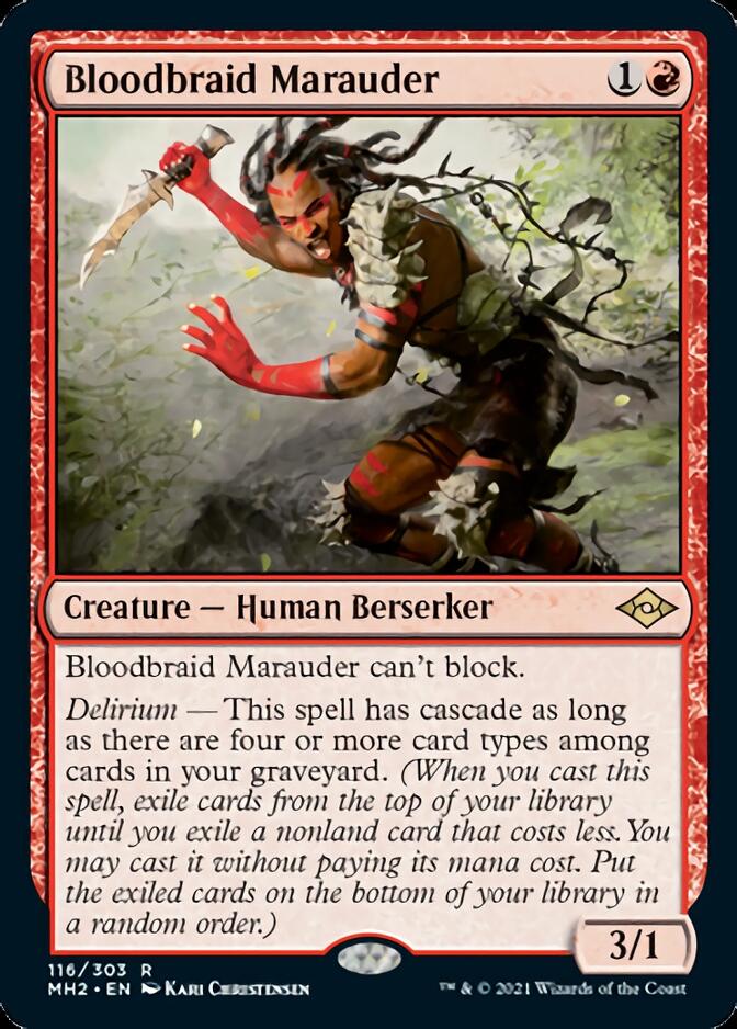 Bloodbraid Marauder [Modern Horizons 2] | Gamer Loot