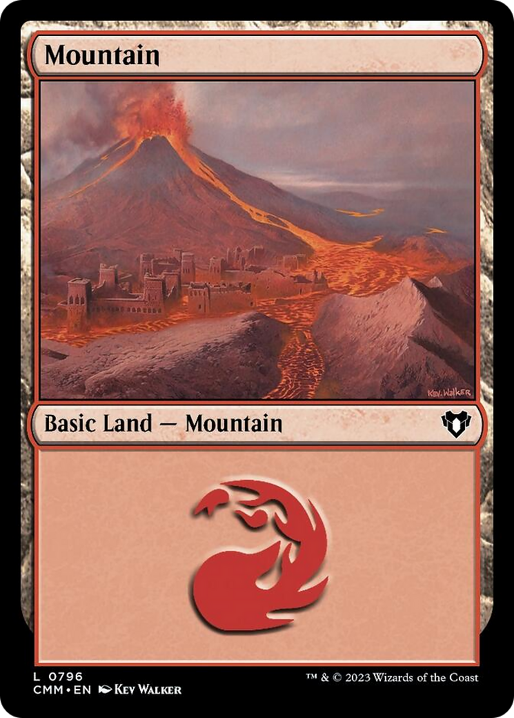 Mountain (796) [Commander Masters] | Gamer Loot