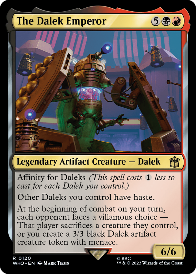 The Dalek Emperor (Extended Art) [Doctor Who] | Gamer Loot