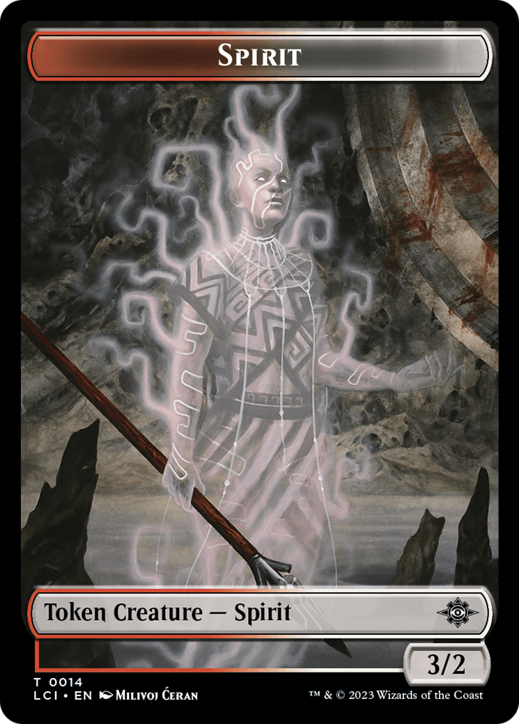 Spirit Token [The Lost Caverns of Ixalan Tokens] | Gamer Loot