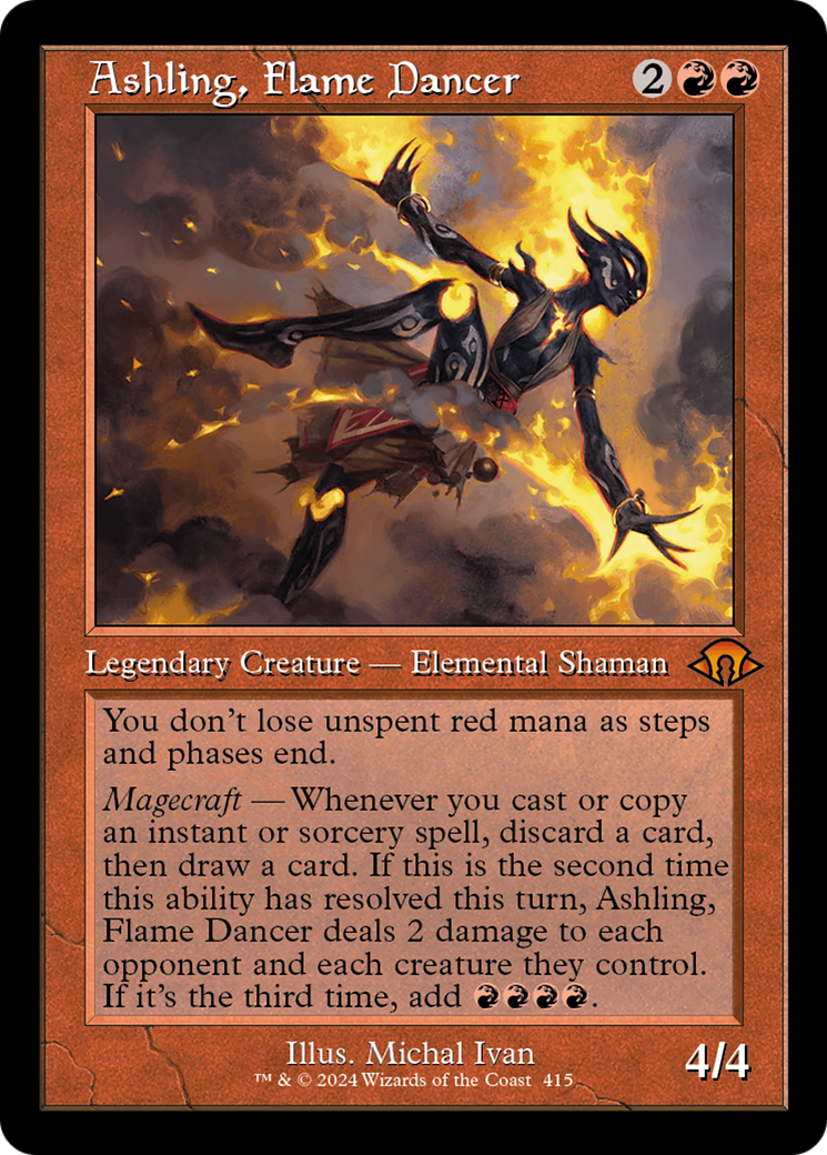 Ashling, Flame Dancer (Retro) [Modern Horizons 3] | Gamer Loot