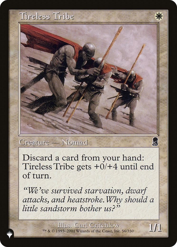 Tireless Tribe [The List Reprints] | Gamer Loot