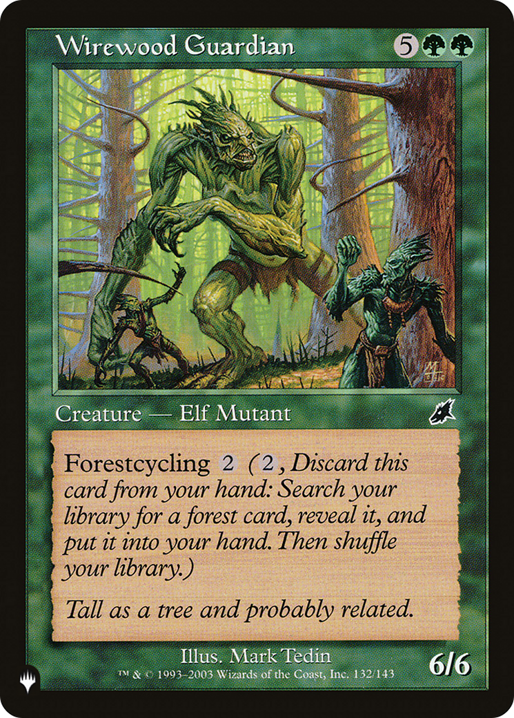 Wirewood Guardian [The List Reprints] | Gamer Loot