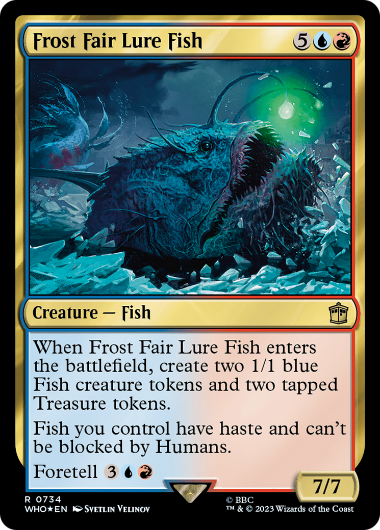 Frost Fair Lure Fish (Surge Foil) [Doctor Who] | Gamer Loot