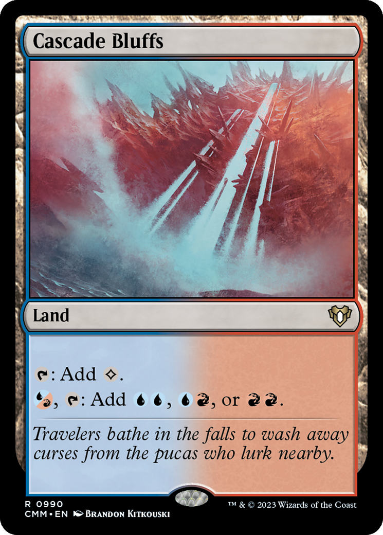 Cascade Bluffs [Commander Masters] | Gamer Loot