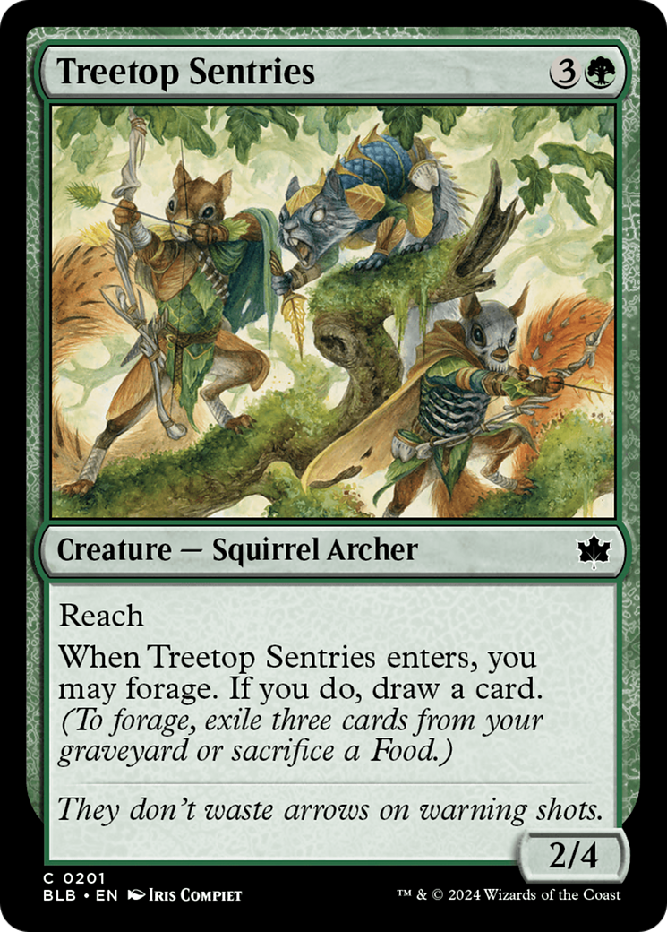 Treetop Sentries [Bloomburrow] | Gamer Loot