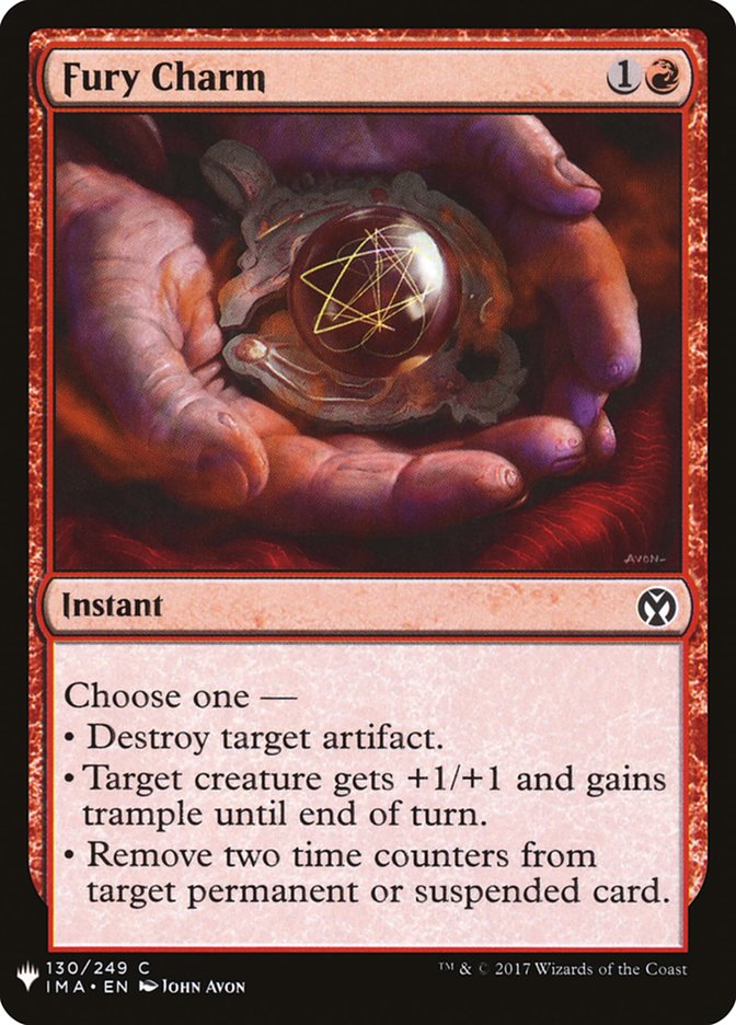 Fury Charm [Mystery Booster] | Gamer Loot