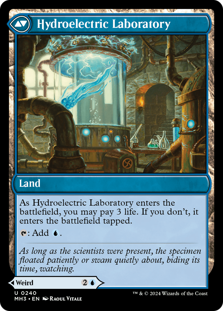 Hydroelectric Specimen [Modern Horizons 3] | Gamer Loot