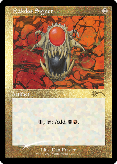 Rakdos Signet (Retro) (Foil Etched) [Secret Lair Drop Series] | Gamer Loot