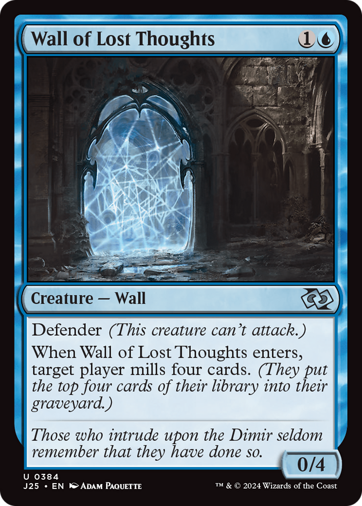 Wall of Lost Thoughts [Foundations Jumpstart] | Gamer Loot