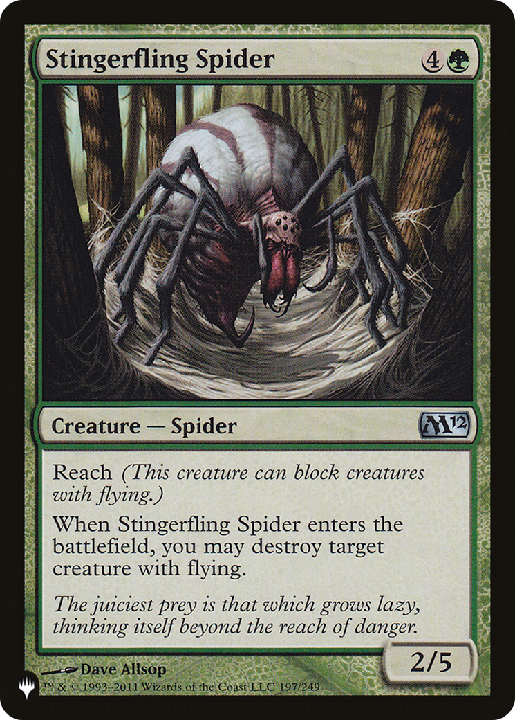 Stingerfling Spider [The List Reprints] | Gamer Loot