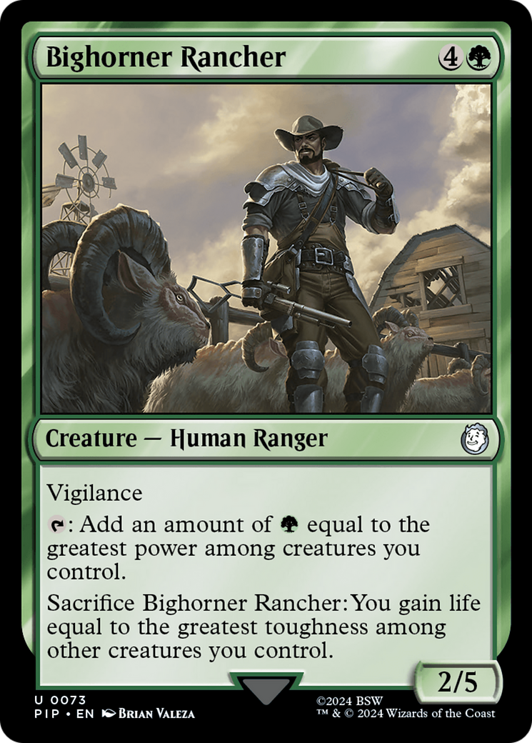 Bighorner Rancher [Fallout] | Gamer Loot