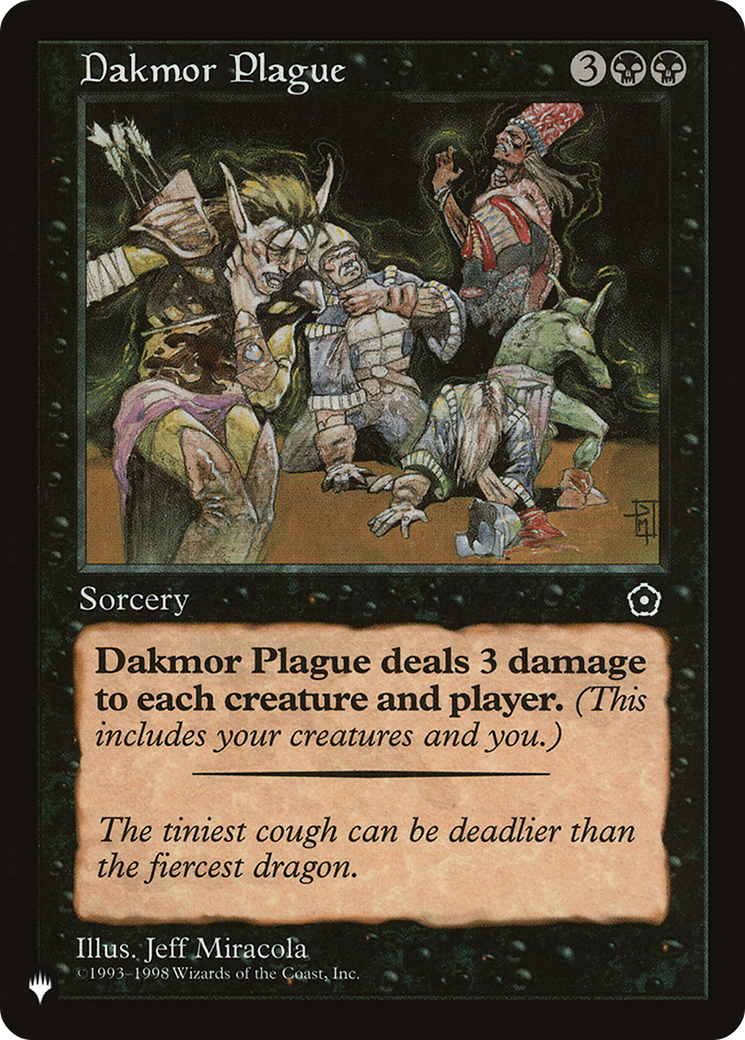 Dakmor Plague [The List Reprints] | Gamer Loot