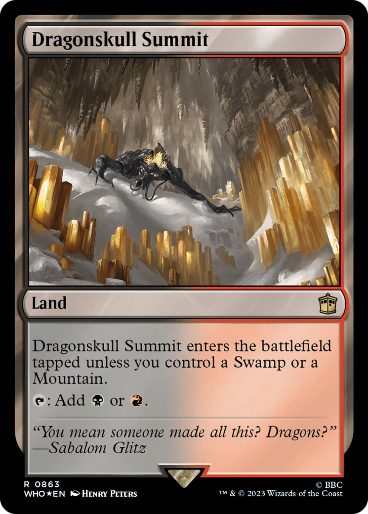 Dragonskull Summit (Surge Foil) [Doctor Who] | Gamer Loot