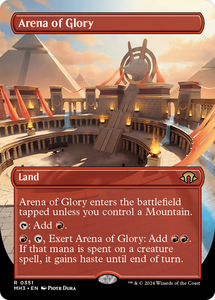 Arena of Glory (Borderless) [Modern Horizons 3] | Gamer Loot
