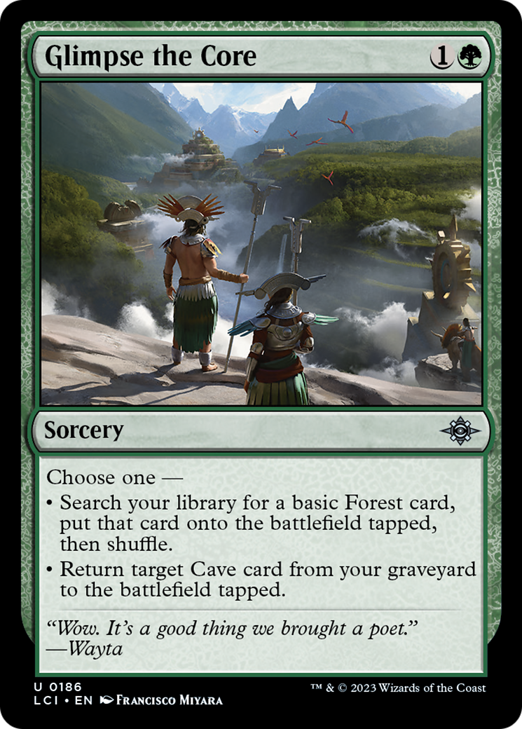 Glimpse the Core [The Lost Caverns of Ixalan] | Gamer Loot