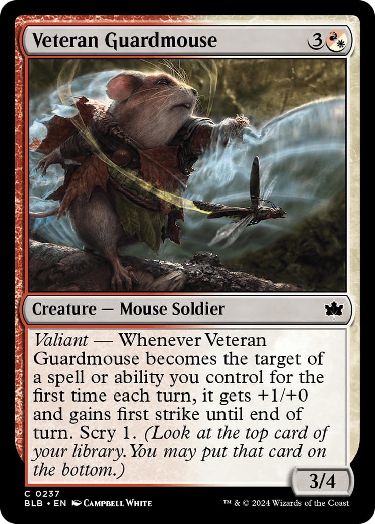 Veteran Guardmouse [Bloomburrow] | Gamer Loot