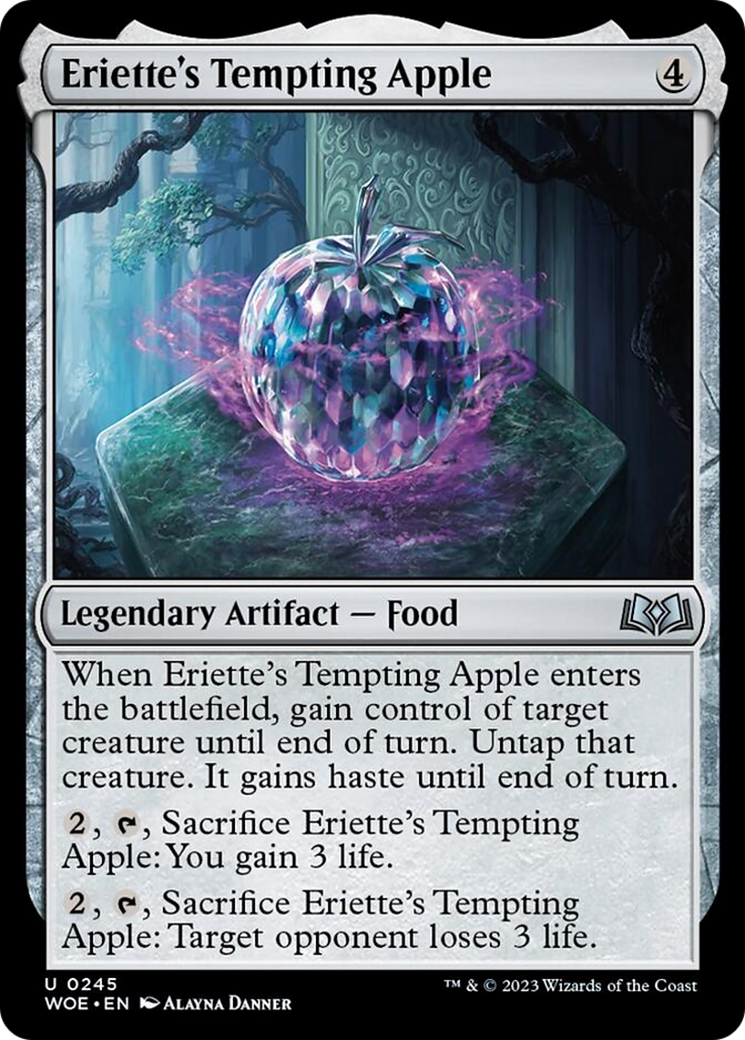 Eriette's Tempting Apple [Wilds of Eldraine] | Gamer Loot