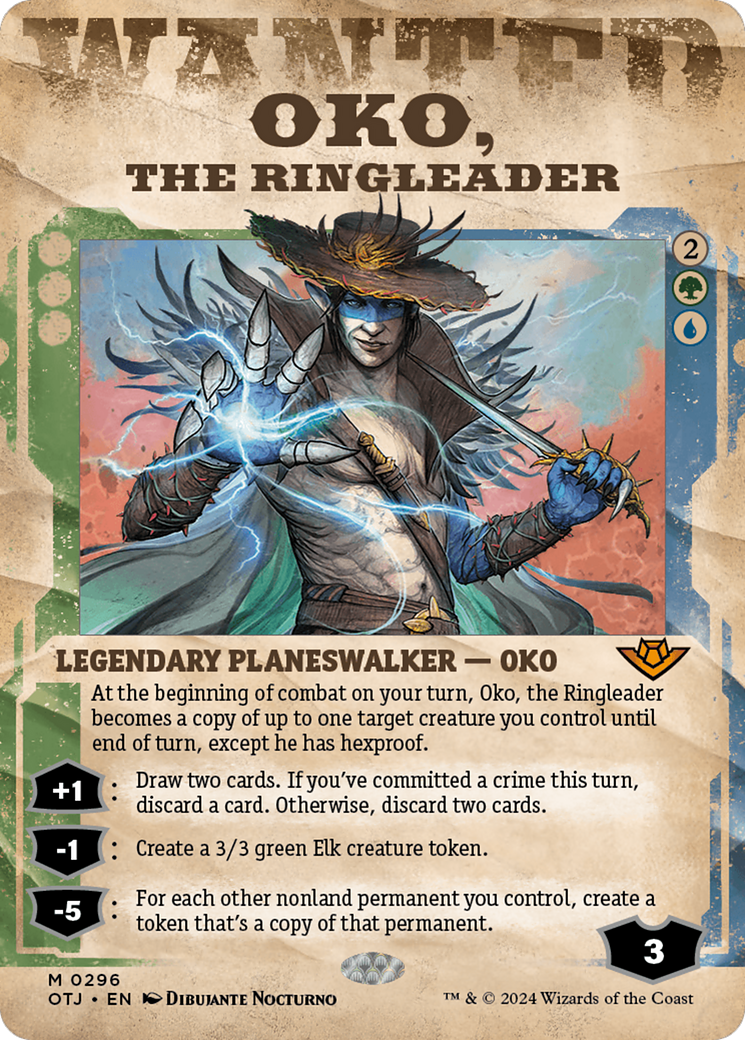 Oko, the Ringleader (Showcase) [Outlaws of Thunder Junction] | Gamer Loot