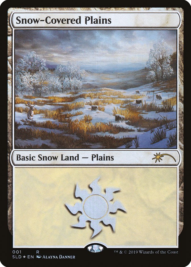 Snow-Covered Plains (001) [Secret Lair Drop Series] | Gamer Loot