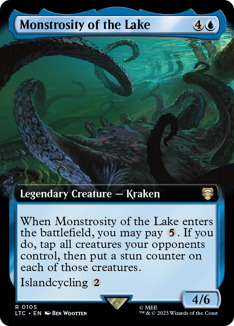 Monstrosity of the Lake (Extended Art) [The Lord of the Rings: Tales of Middle-Earth Commander] | Gamer Loot
