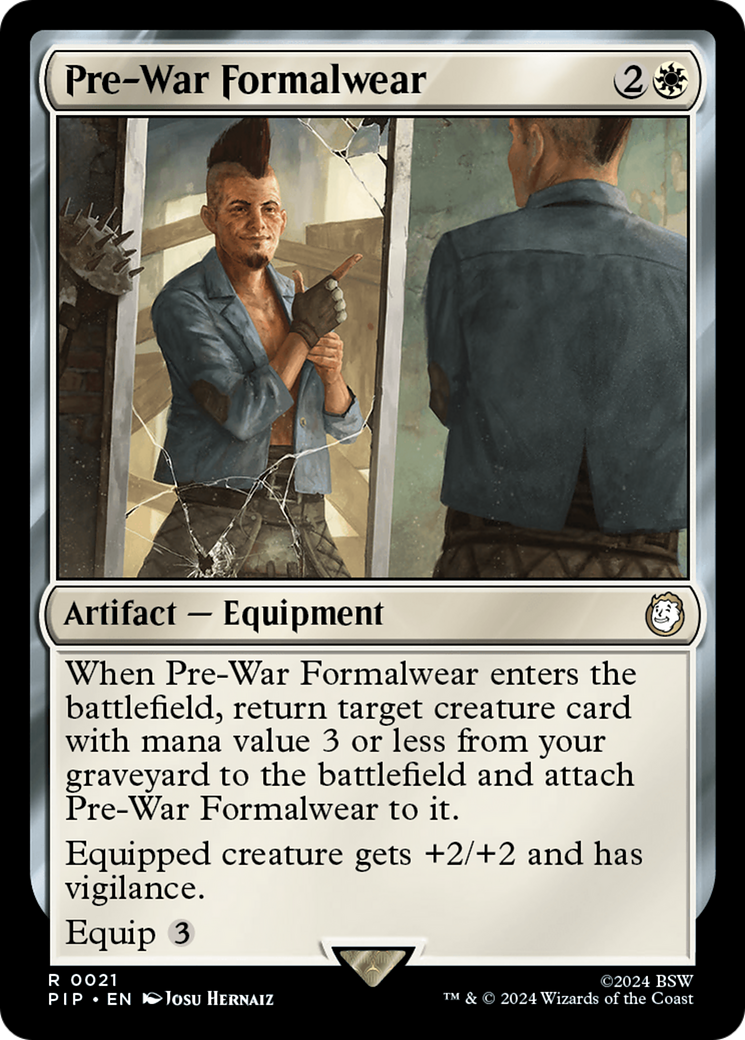 Pre-War Formalwear [Fallout] | Gamer Loot