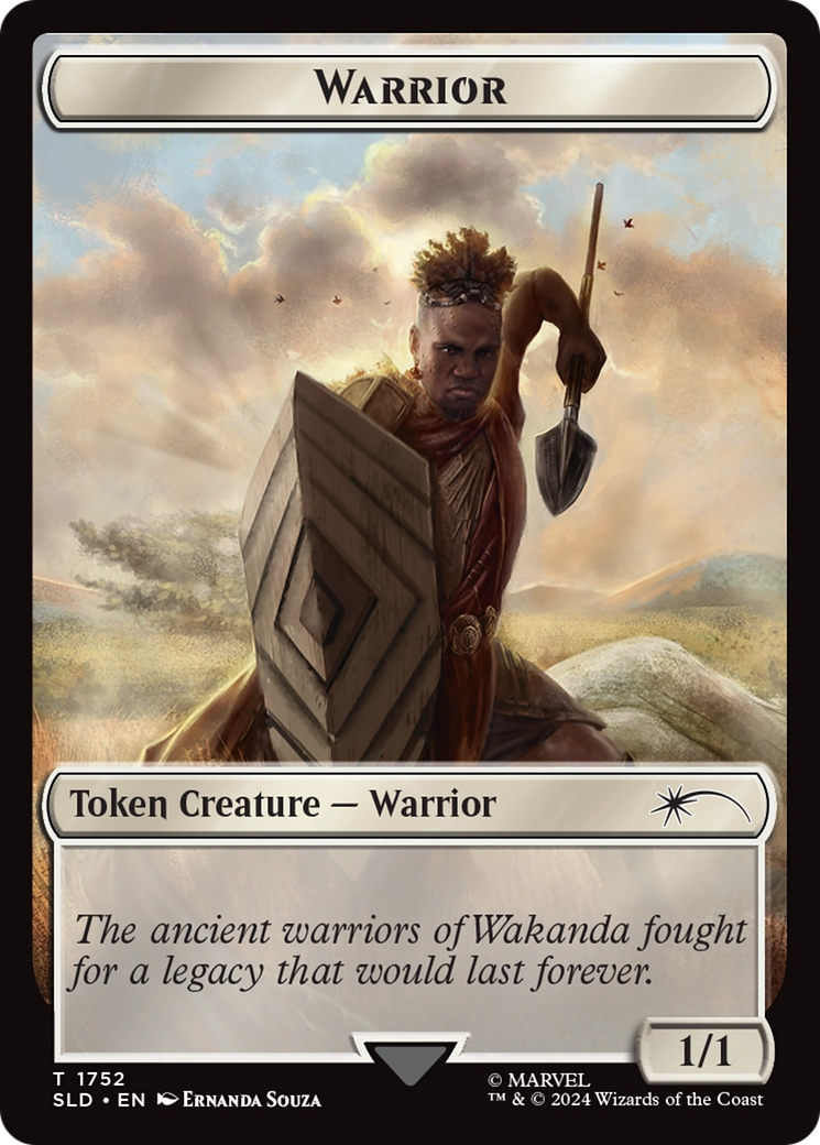 Warrior Token [Secret Lair Drop Series] | Gamer Loot